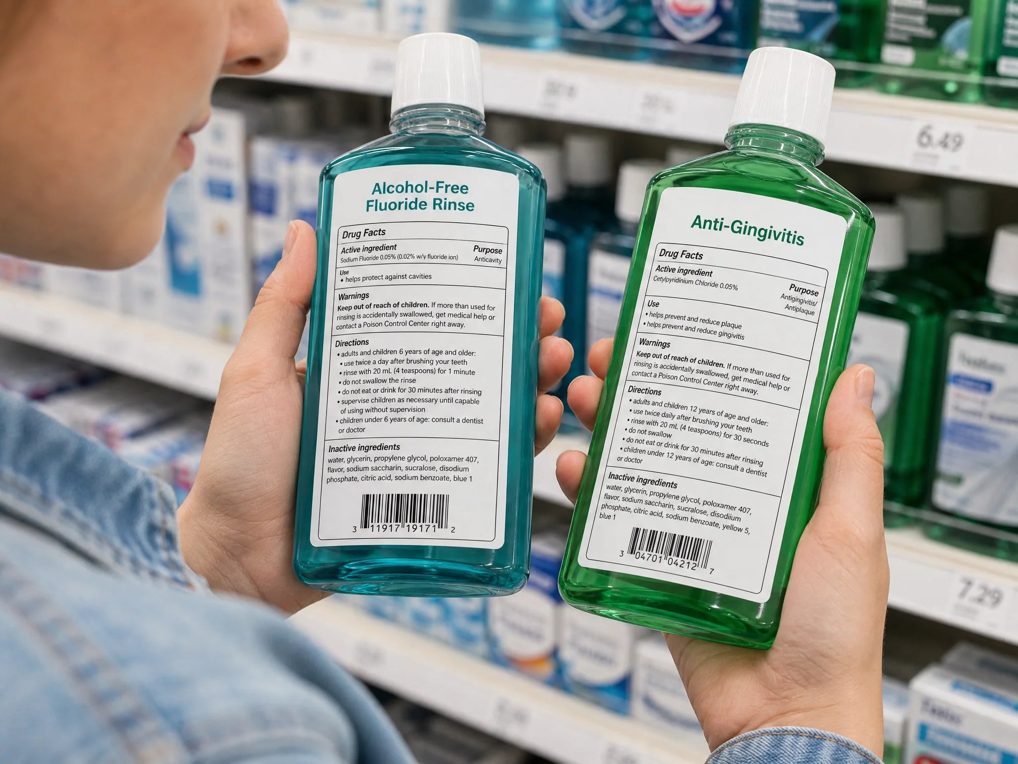 Alcohol-Free vs Alcohol-Based Mouthwash: Efficacy and Safety Comparison