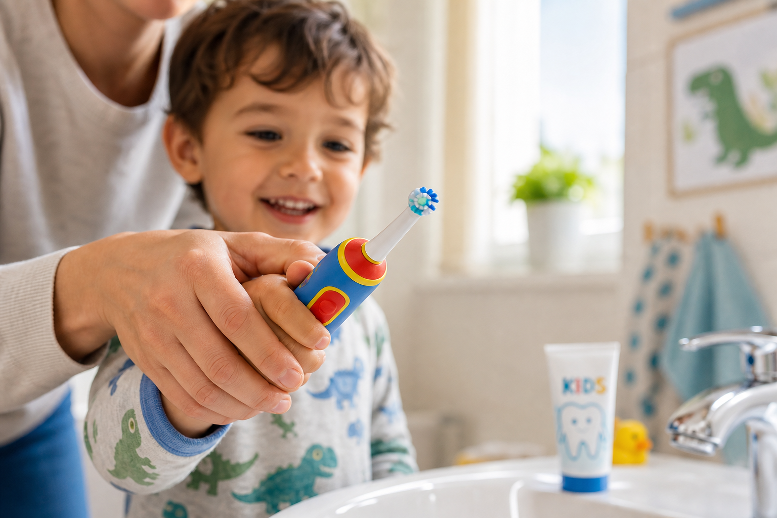 Can Kids Use Electric Toothbrushes?