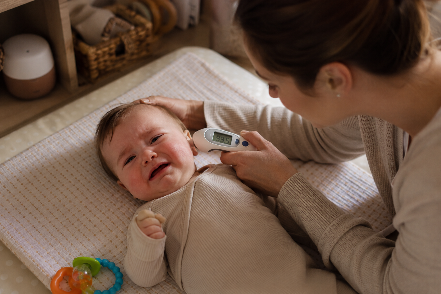 Teething Does Not Cause a True Fever